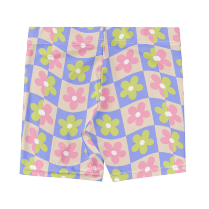 Women Surf Shorts - Groovy Gardenia - Esdushi