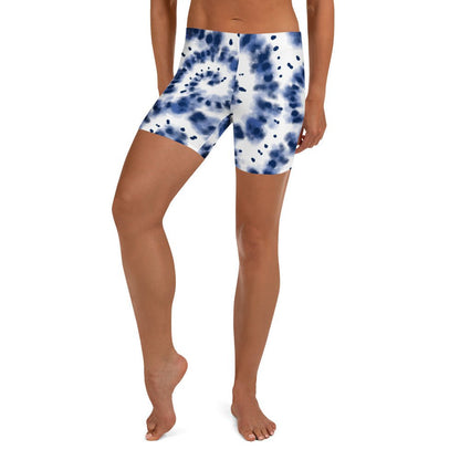 Women Surf Shorts - Ocean Swirl - Esdushi