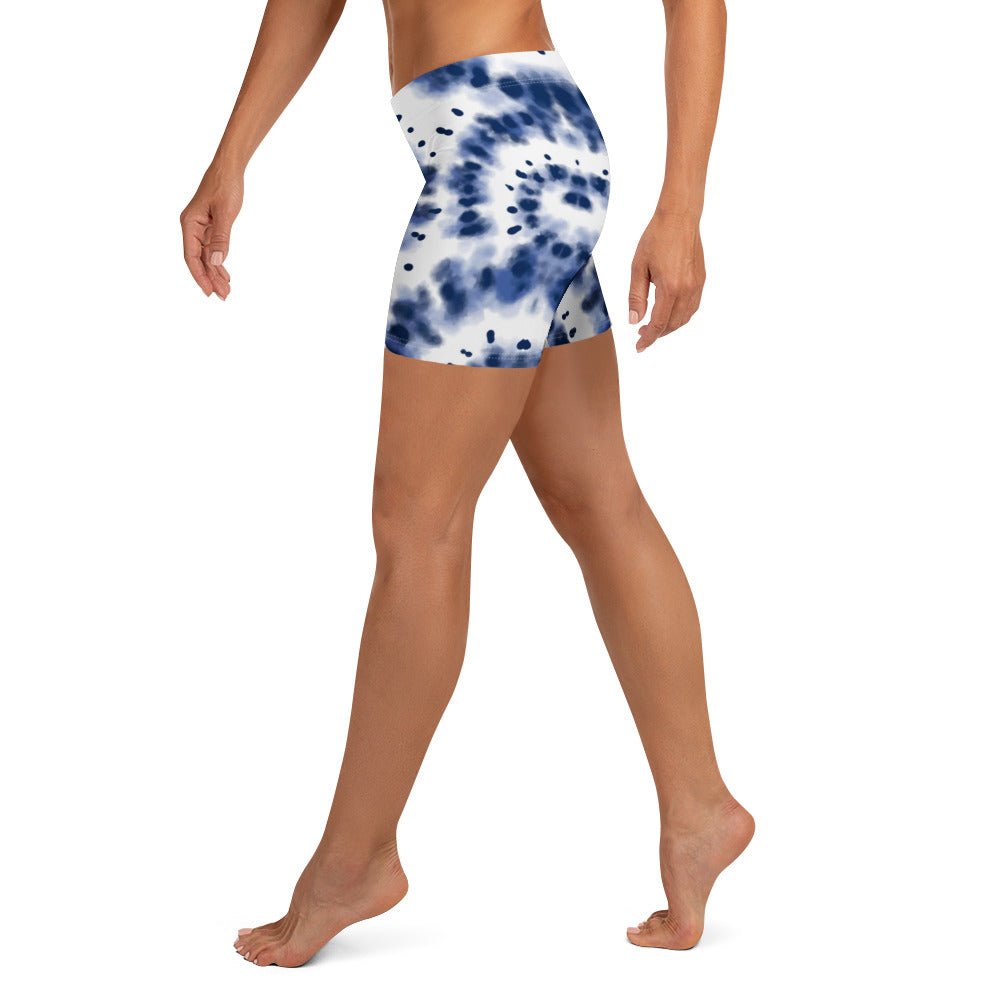 Women Surf Shorts - Ocean Swirl - Esdushi