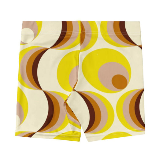 Women Surf Shorts - Retro Riptide - Esdushi