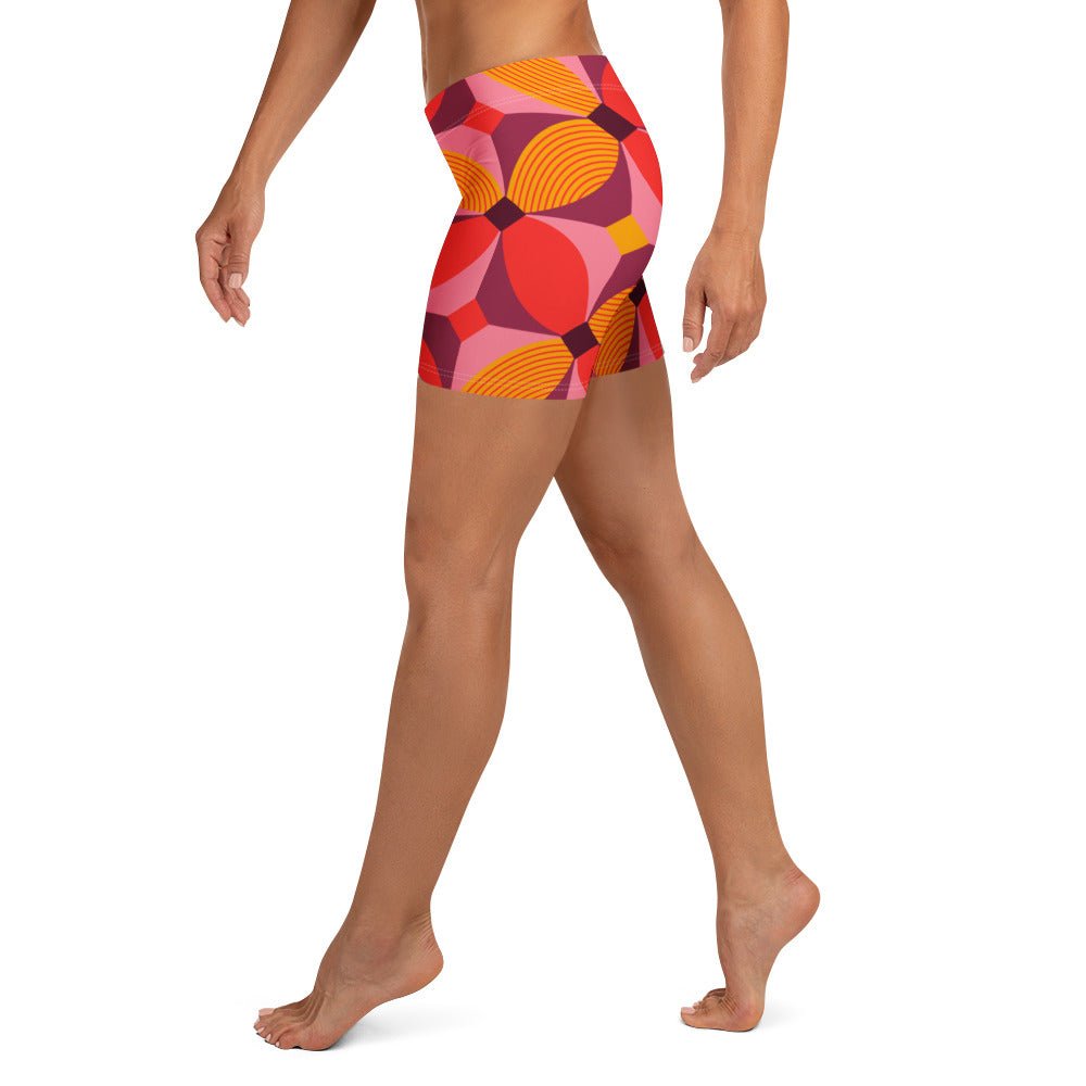 Women Surf Shorts - Tropical Tango - Esdushi
